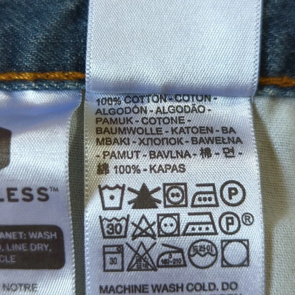 Levi's 559 Relaxed Straight Jeans Mens 38x34 Blue Medium Wash Denim 100% Cotton